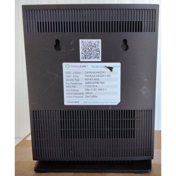 Actiontec Wireless DSL Modem CenturyLink Model 3000A - Picture 7 of 11